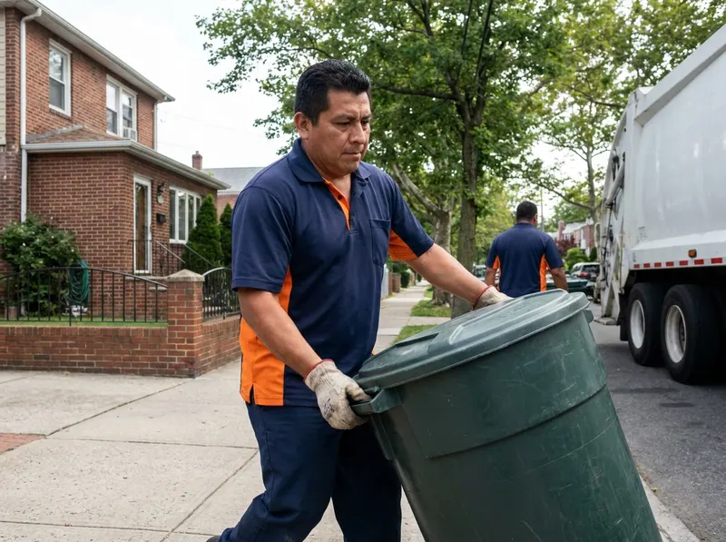 Residential Trash Pickup in Flushing, NY